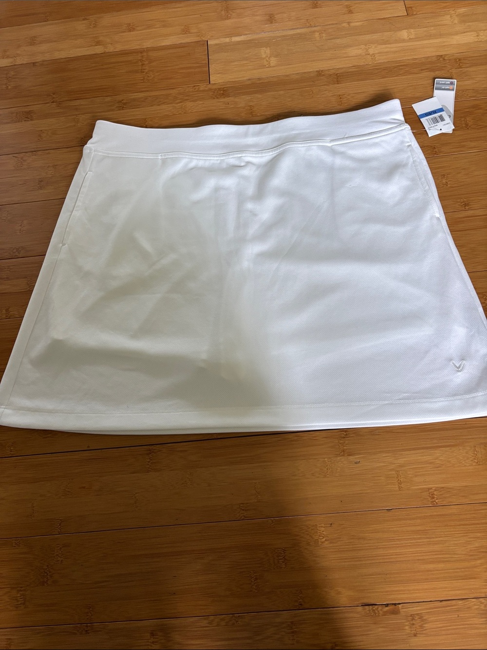 Callaway White A-Line Athletic Skirt